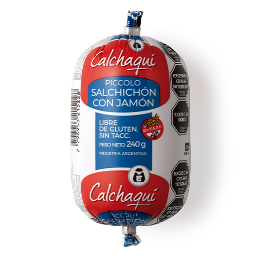 Salchichón con jamón piccolo