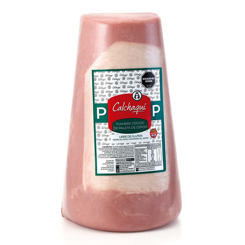 Fiambre P cerdo cocido vaina